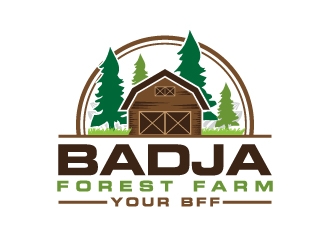 Badja Forest Farm logo design by J0s3Ph