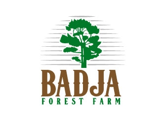 Badja Forest Farm logo design by daywalker