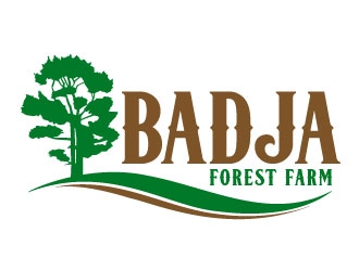 Badja Forest Farm logo design by daywalker