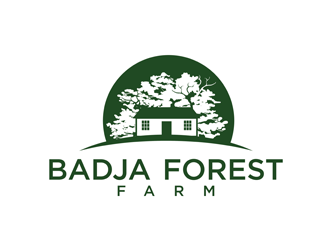 Badja Forest Farm logo design by logolady