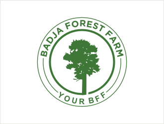 Badja Forest Farm logo design by bunda_shaquilla