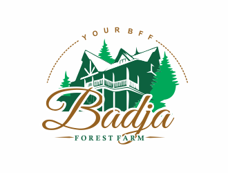 Badja Forest Farm logo design by MCXL