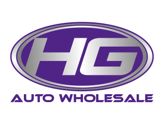 HG AUTO WHOLESALE logo design by beejo