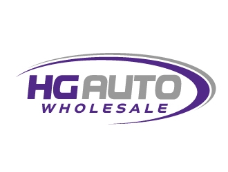 HG AUTO WHOLESALE logo design by jaize