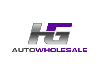 HG AUTO WHOLESALE logo design by pionsign