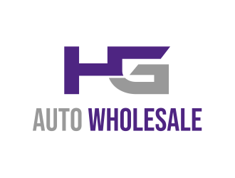 HG AUTO WHOLESALE logo design by cintoko