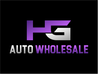 HG AUTO WHOLESALE logo design by cintoko