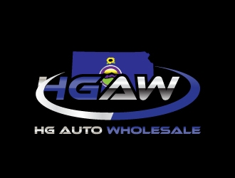 HG AUTO WHOLESALE logo design by samuraiXcreations