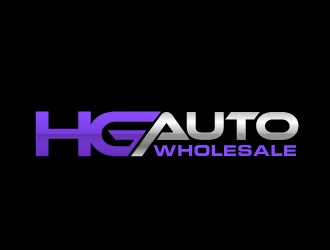 HG AUTO WHOLESALE logo design by scriotx