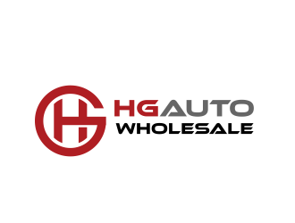 HG AUTO WHOLESALE logo design by serprimero