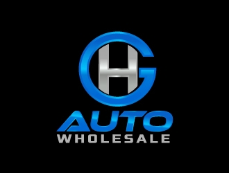 HG AUTO WHOLESALE logo design by art-design