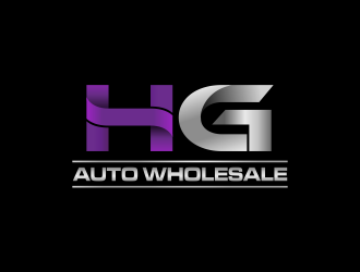 HG AUTO WHOLESALE logo design by mikael
