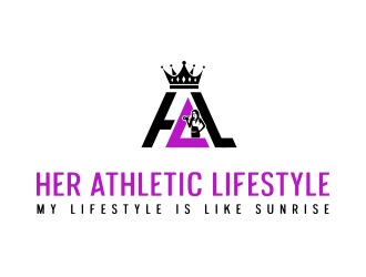 Her Athletic Lifestyle logo design by keylogo