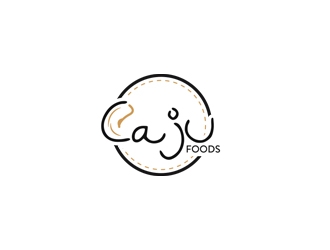 Caju Foods logo design by Eliben