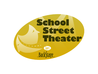 School Street Theater logo design by nona
