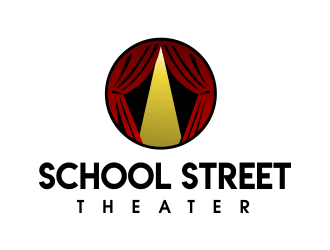 School Street Theater logo design by JessicaLopes