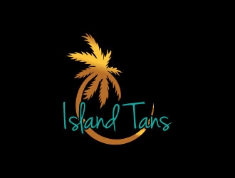 Island Tans logo design by Erasedink