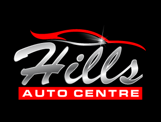 Hills Auto Centre logo design by scriotx