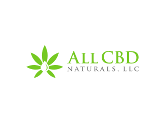 All CBD Naturals, LLC logo design by Renaker