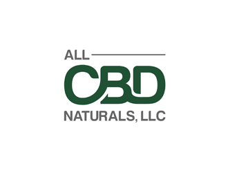 All CBD Naturals, LLC logo design by bomie
