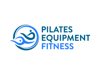 Pilates Equipment Fitness logo design by akilis13