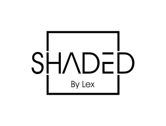 Shaded by Lex logo design by Aster