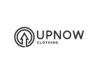 UPNOW Clothing logo design by Fear