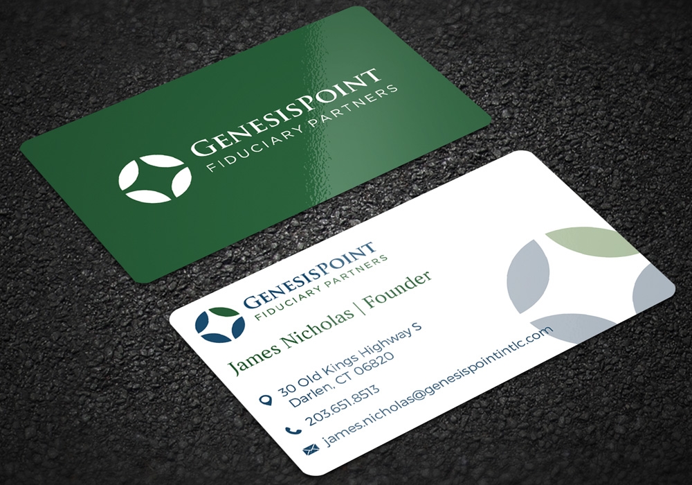 GenesisPoint LLC logo design by Gelotine
