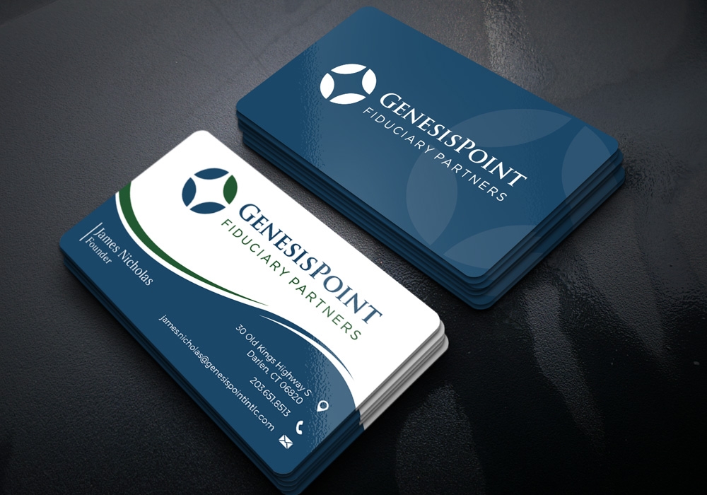 GenesisPoint LLC logo design by Gelotine