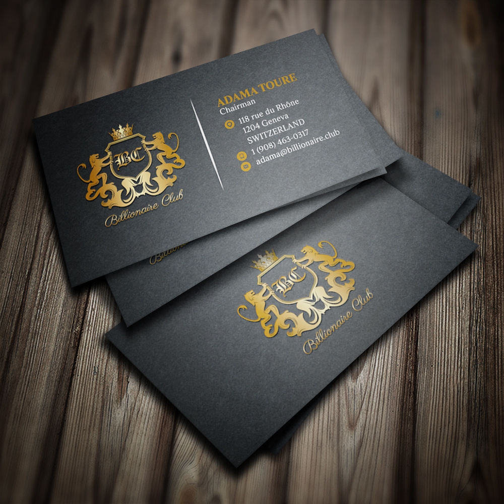 Billionaire Club logo design by Kindo