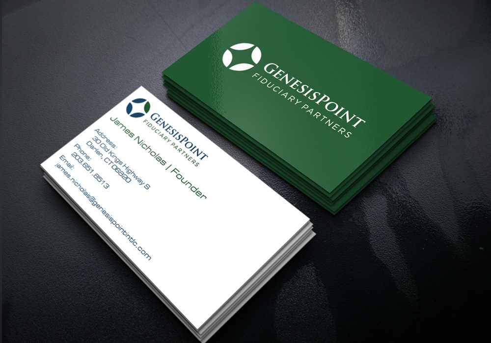 GenesisPoint LLC logo design by Gelotine
