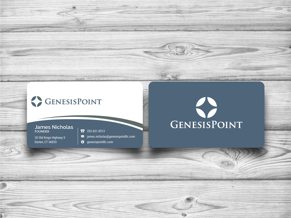 GenesisPoint LLC logo design by jaize