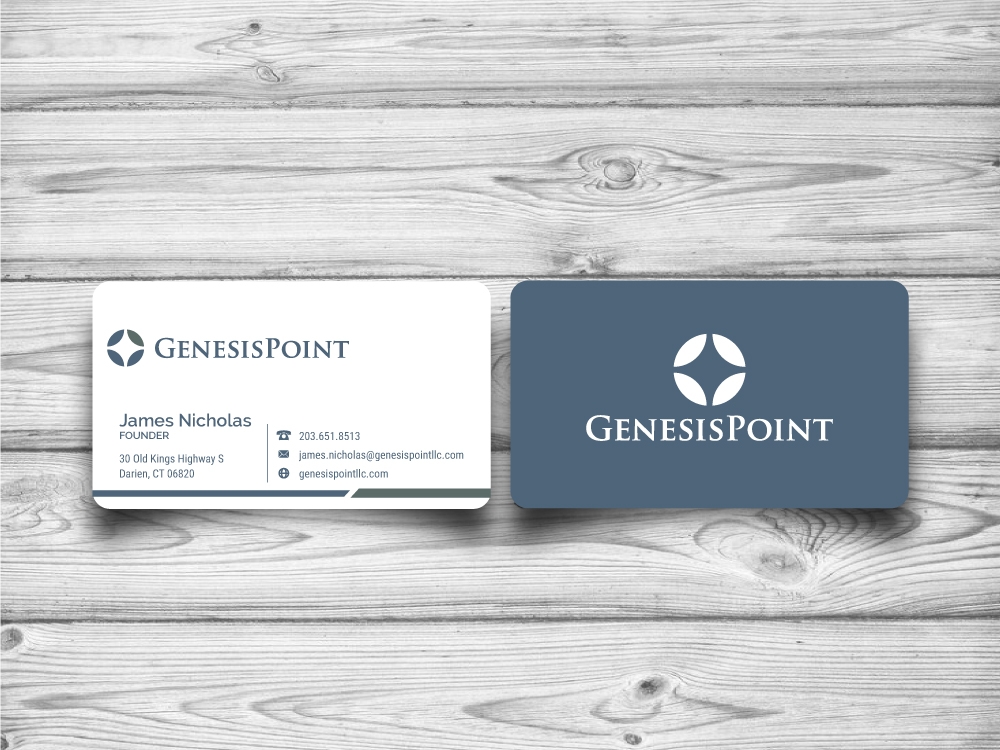 GenesisPoint LLC logo design by jaize
