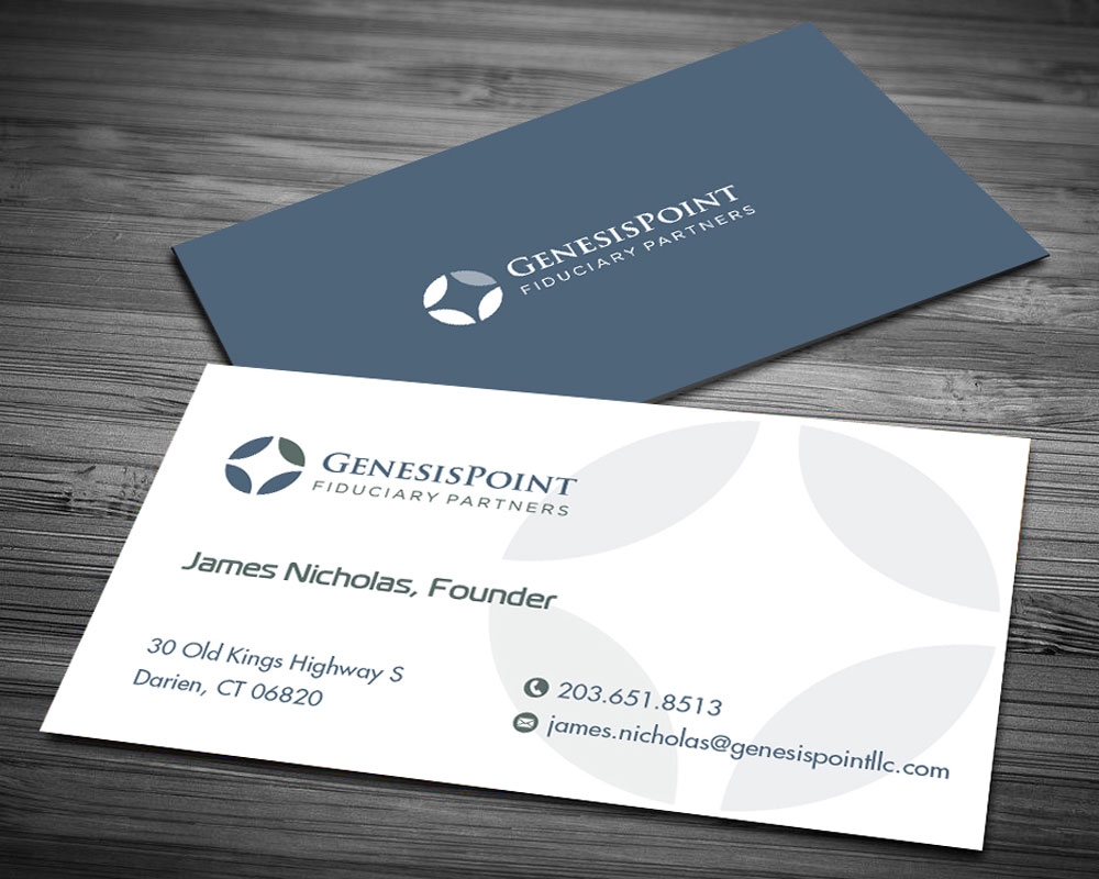 GenesisPoint LLC logo design by frontrunner