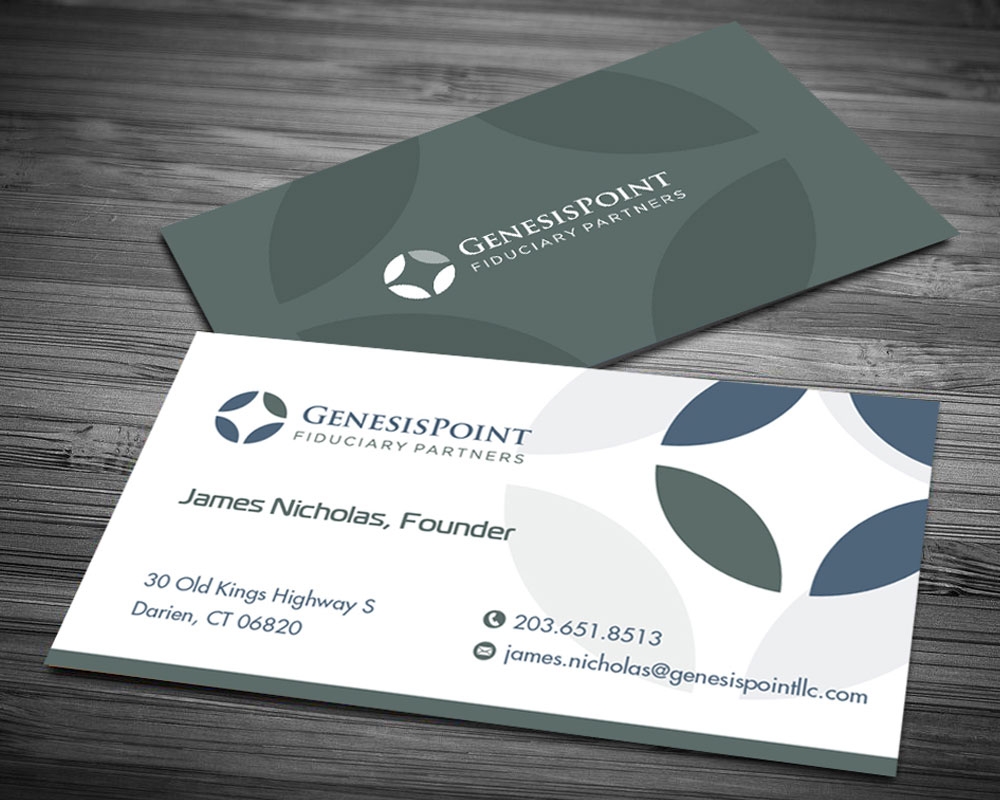 GenesisPoint LLC logo design by frontrunner