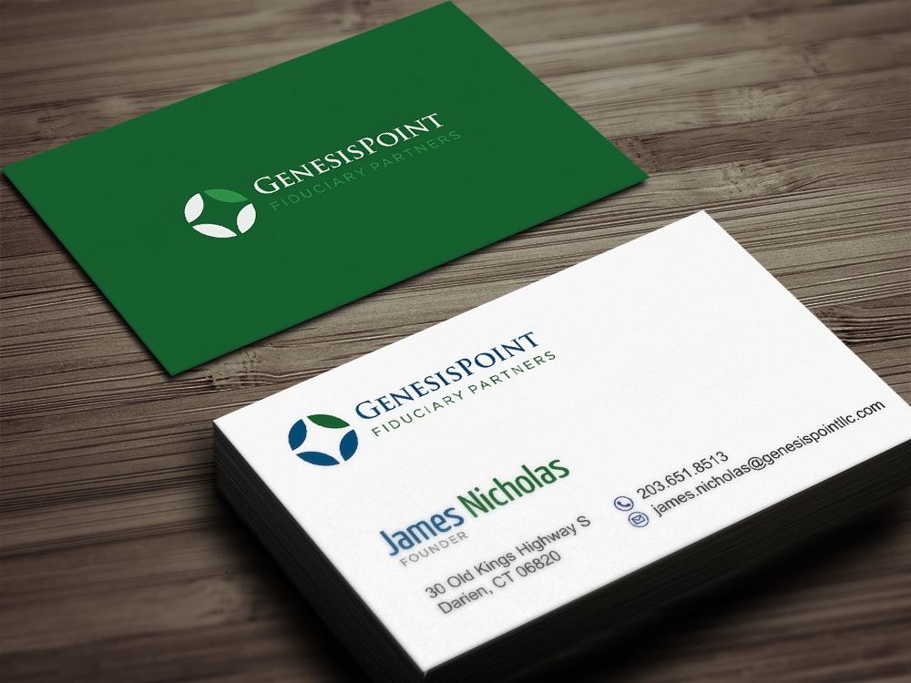 GenesisPoint LLC logo design by rahppin
