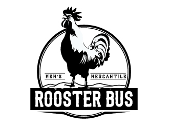 Rooster Bus logo design by Suvendu