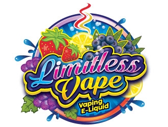 Limitless Vape logo design by REDCROW