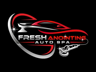 Fresh Anointing Auto Spa Logo Design