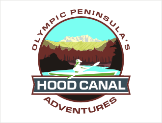 Hood Canal Adventures logo design by bunda_shaquilla