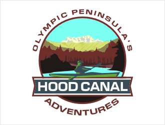Hood Canal Adventures logo design by bunda_shaquilla