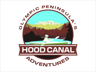 Hood Canal Adventures logo design by bunda_shaquilla