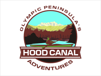 Hood Canal Adventures logo design by bunda_shaquilla