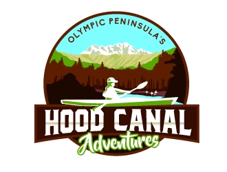 Hood Canal Adventures logo design by dasigns