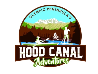 Hood Canal Adventures logo design by dasigns