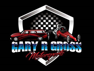 Gary R Gross Racing logo design by shere