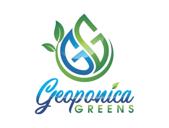 Geoponica Greens  logo design by rokenrol