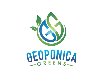 Geoponica Greens  logo design by rokenrol
