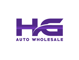 HG AUTO WHOLESALE logo design by BeDesign