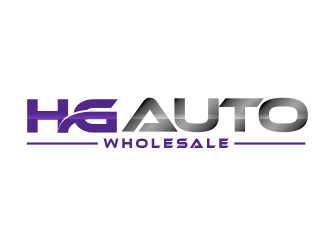 HG AUTO WHOLESALE logo design by BeDesign